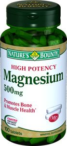 фото упаковки Natures Bounty Магний 500 мг