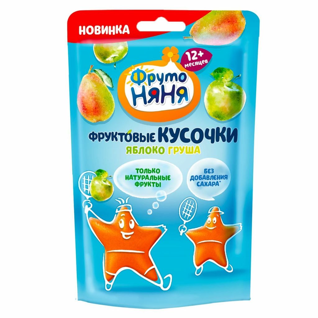 фото упаковки Фрутоняня Фруктовые кусочки