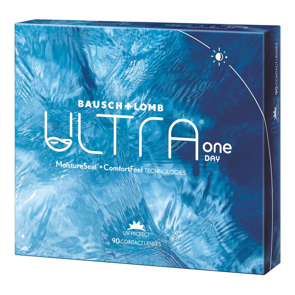 Ultra One Day Мягкие контактные линзы, -0.75, 8.6, 90 шт.