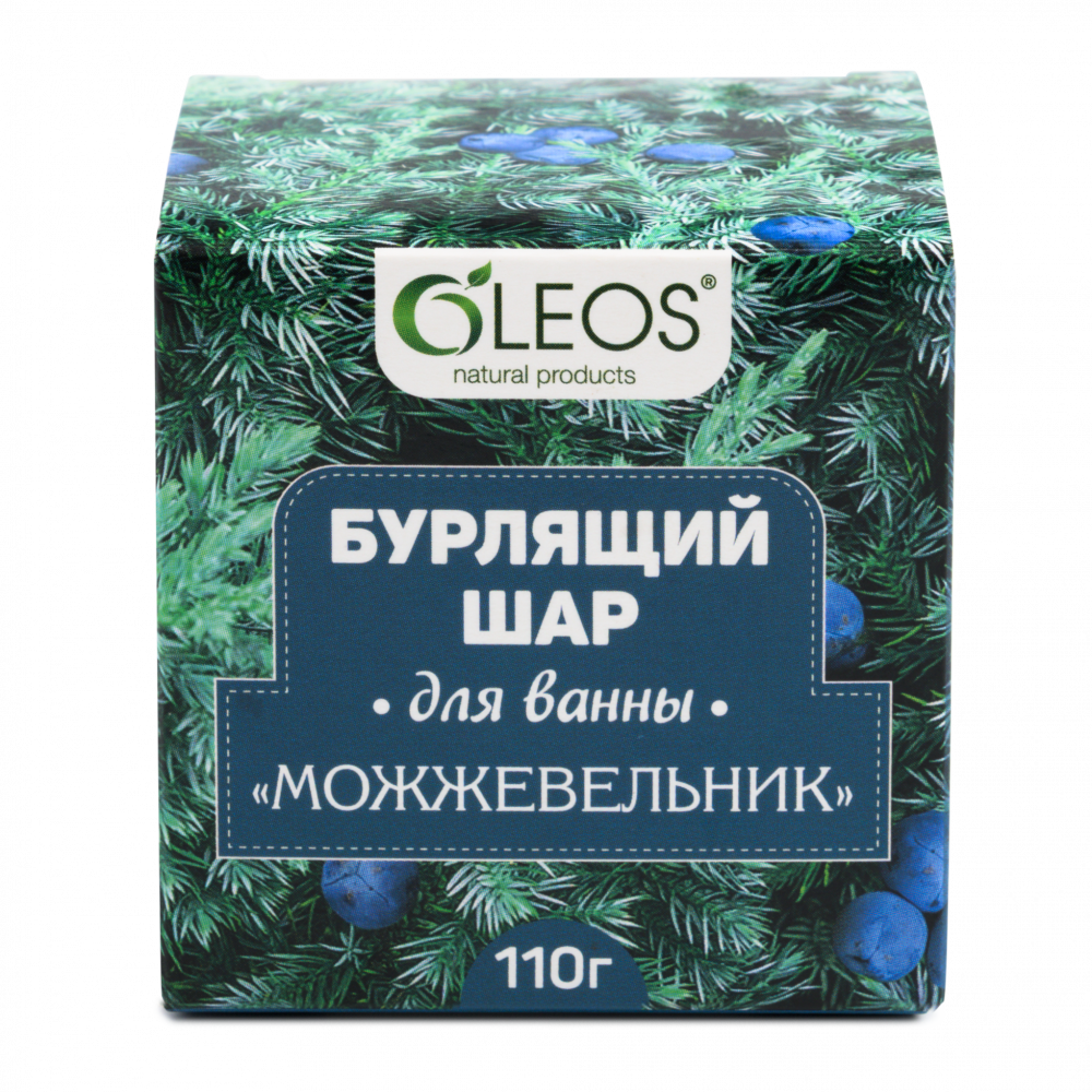 фото упаковки Oleos Бурлящий шар для ванны