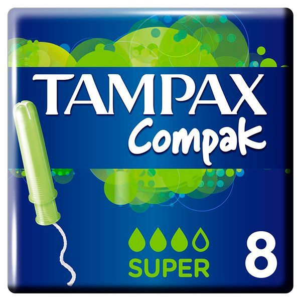 фото упаковки Tampax Compak super тампоны с аппликатором