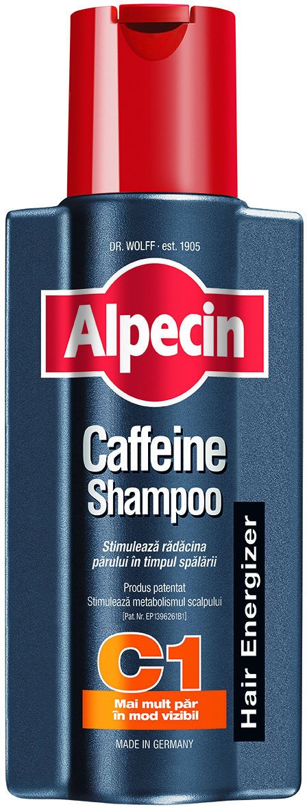 фото упаковки Alpecin Шампунь с кофеином стимулирующий рост волос