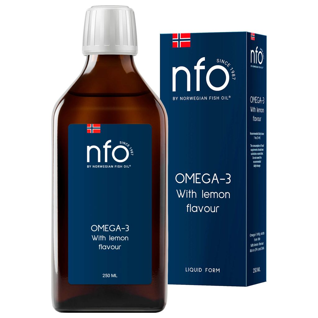 фото упаковки NFO Омега-3 со вкусом лимона