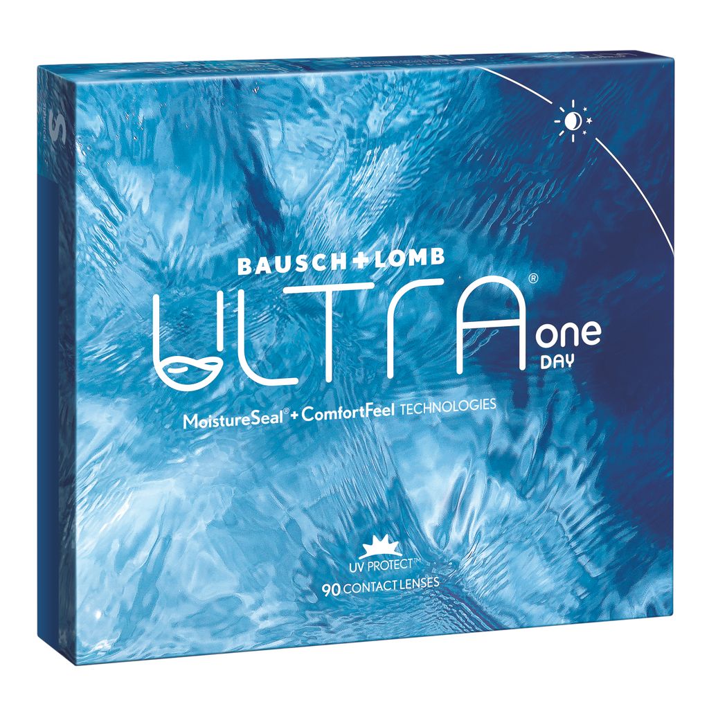 Ultra One Day Мягкие контактные линзы, -0.75, 8.6, 90 шт.