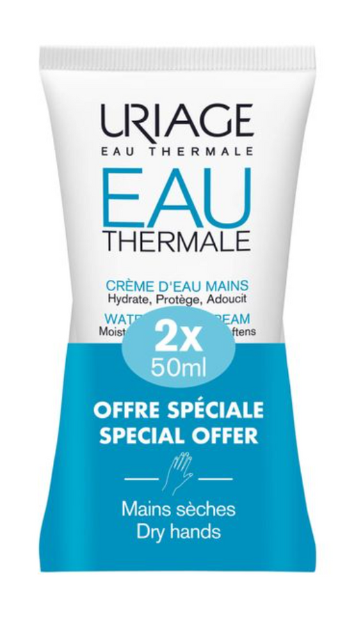 Uriage Eau Thermale Крем для рук увлажняющий, крем для рук, для сухой кожи, 50 мл, 2 шт.
