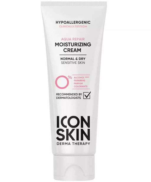 Icon Skin Увлажняющий крем для лица Aqua Repair, крем, 75 мл, 1 шт.