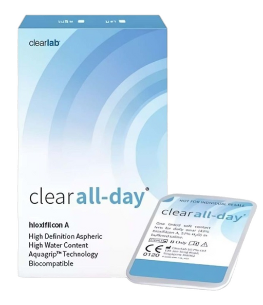 ClearLab Clear All-Day Линзы контактные, -2.25, 8.6, 6 шт.