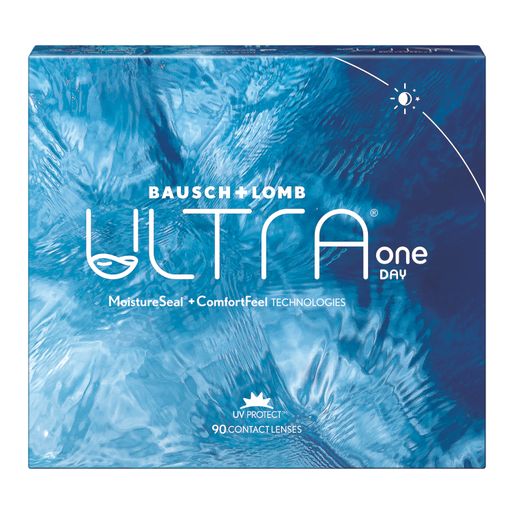 Ultra One Day Мягкие контактные линзы, -3.00, 8.6, 90 шт.