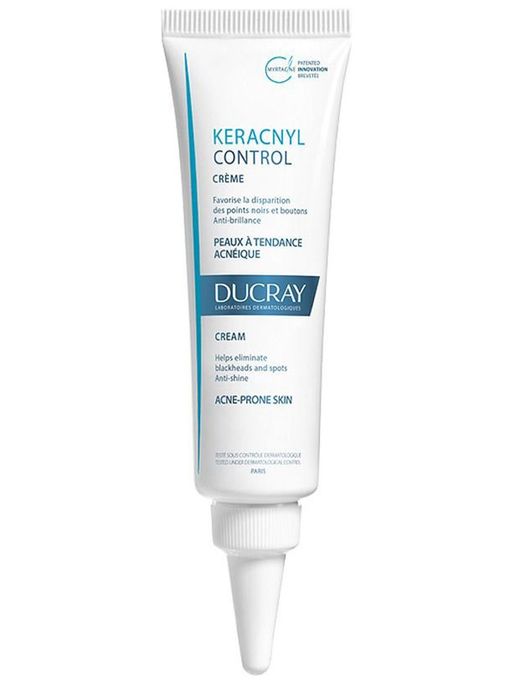 Ducray Keracnyl Control крем регулирующий, для проблемной кожи, 30 мл, 1 шт.